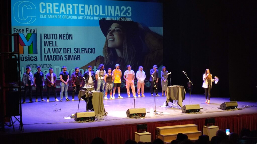 Juventud Molina Certamen Creación Artística Joven 'CREARTE 2023' Grupo ganador música Foto