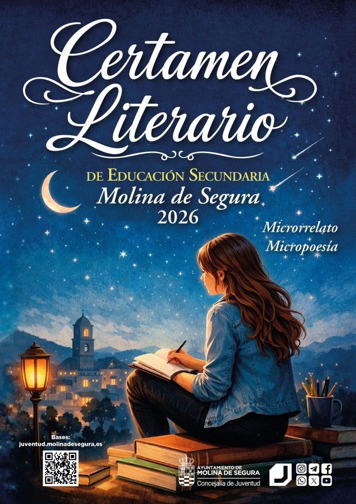 Juventud Molina Certamen Literario E. Secundaria 2026 CARTEL