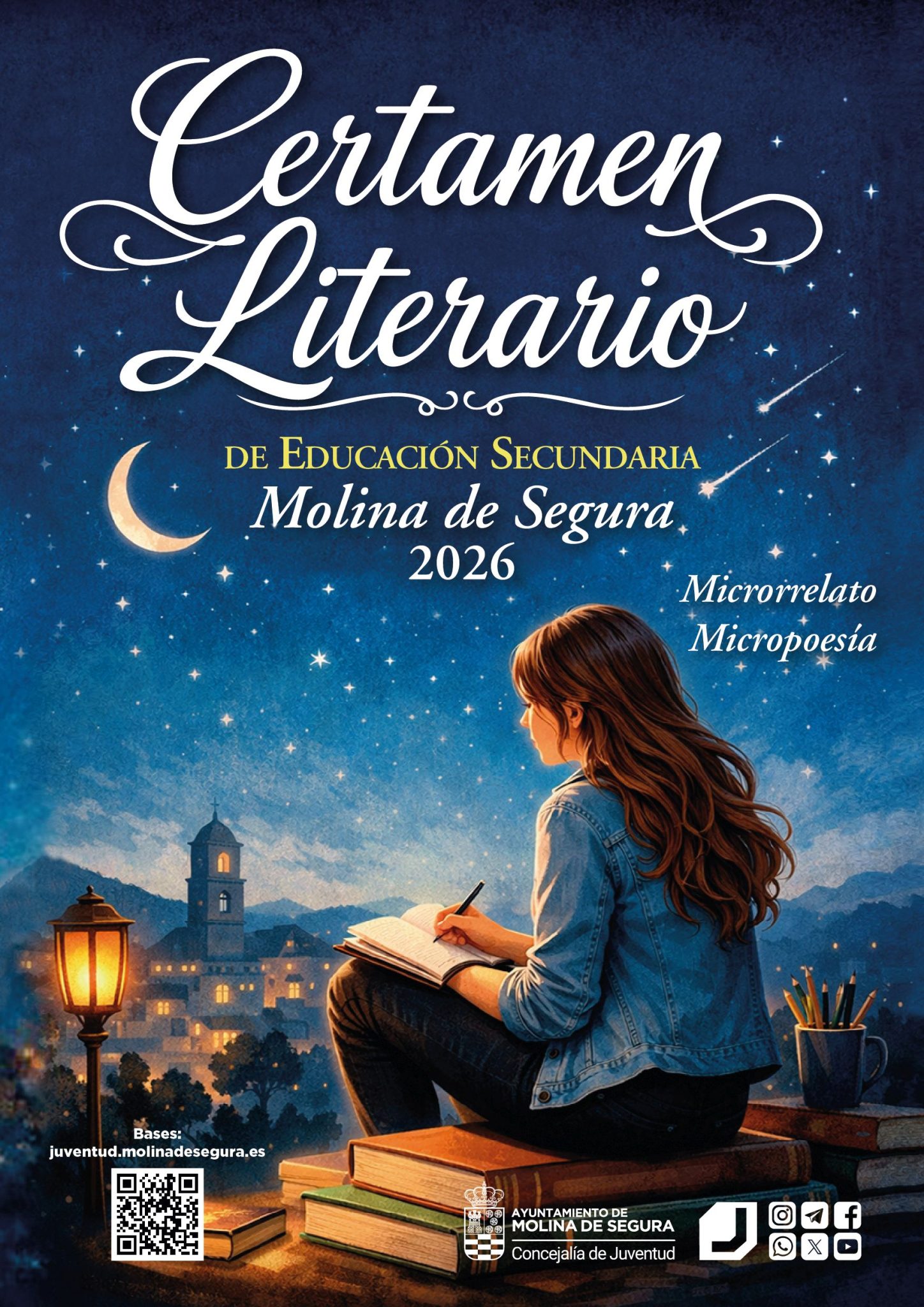 Juventud Molina Certamen Literario E. Secundaria 2026 CARTEL