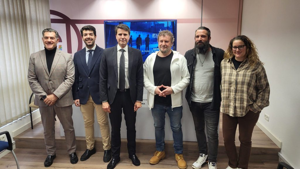 Juventud Molina Rodaje serie 'DISTRITO 30500Z' en Molina de Segura Presentación Foto1