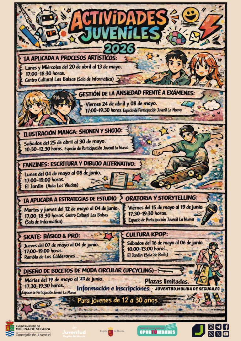 Cartel Cursos abril junio 2026